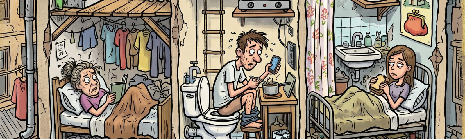 División de apartamentos – El delito y su castigo