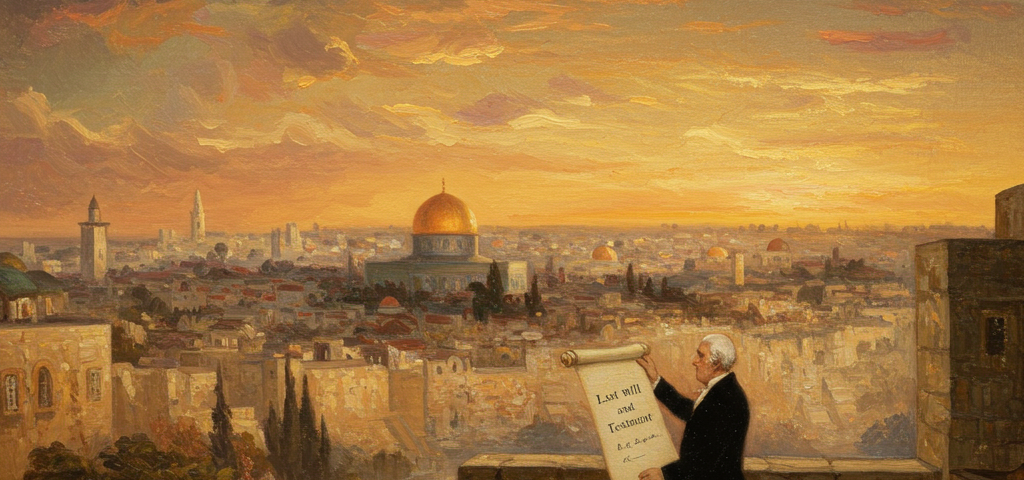 ¿Por qué hacer un testamento israelí cuando ya hay un testamento?